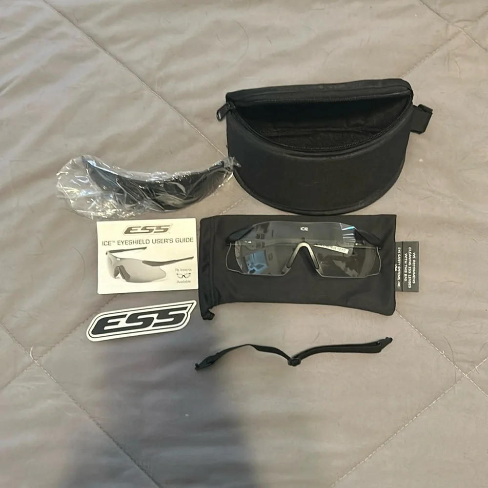 NIB Ess Ice safety glasses - Picture 1 of 2